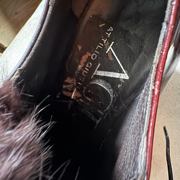 New AGL Fur Accent Booties - Picture 7 of 8